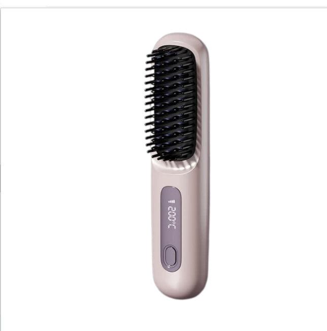 GlowNest™ - 2 In 1 Straight Hair Comb Wireless