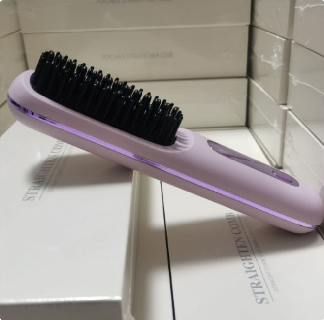 GlowNest™ - 2 In 1 Straight Hair Comb Wireless