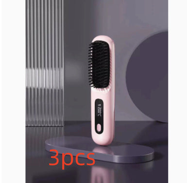 GlowNest™ - 2 In 1 Straight Hair Comb Wireless