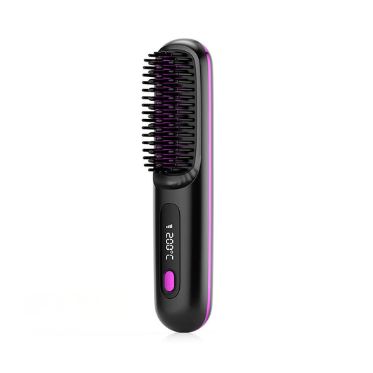 GlowNest™ - 2 In 1 Straight Hair Comb Wireless